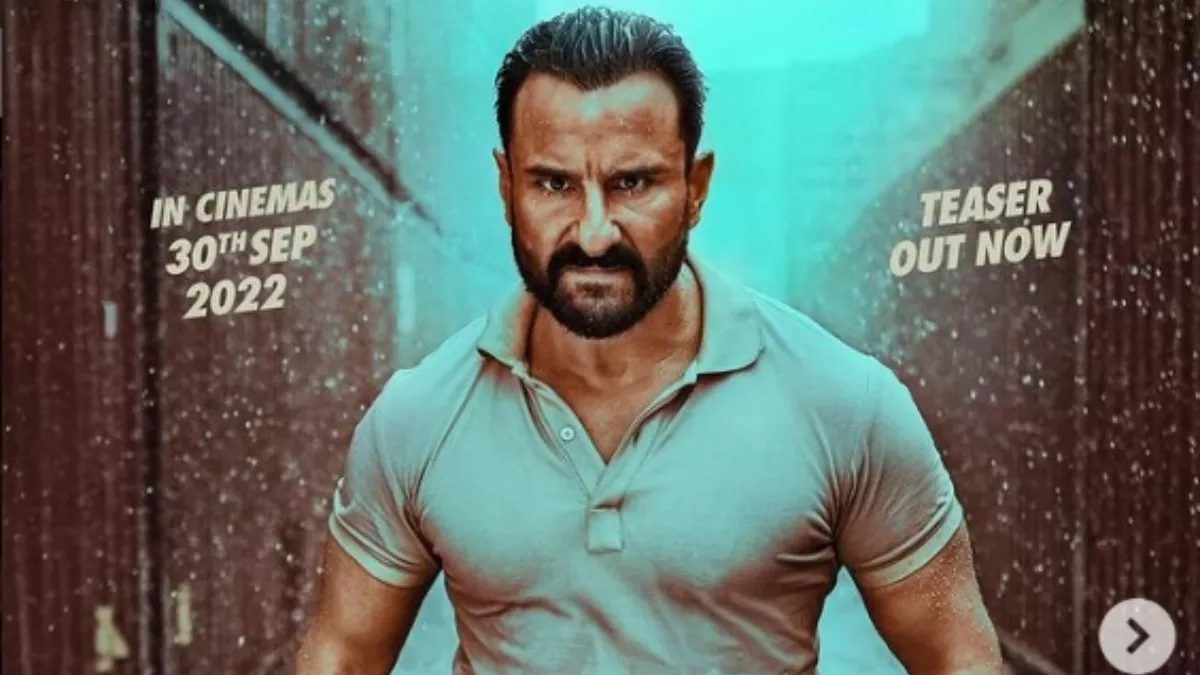 Saif Ali Khan practiced with linseed gun for Vikram Vedha Did this work to fit in body language of officer