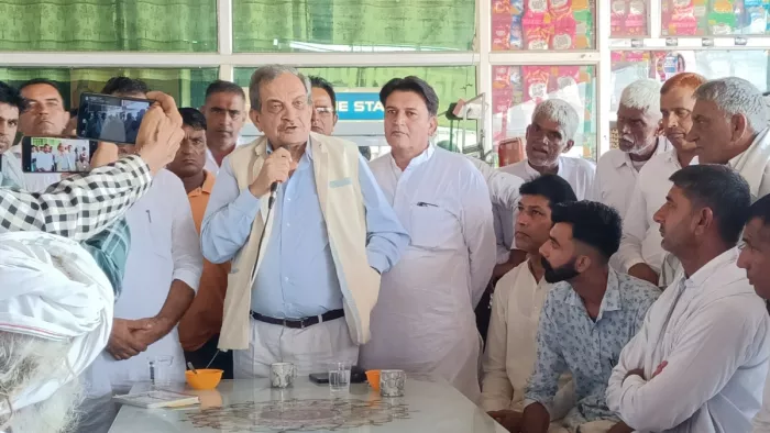 'मुझे मिलता है जींद के पिछड़ेपन का दोष', कलायत में छलका पूर्व मंत्री बीरेंद्र सिंह का दर्द (फोटो- जागरण)