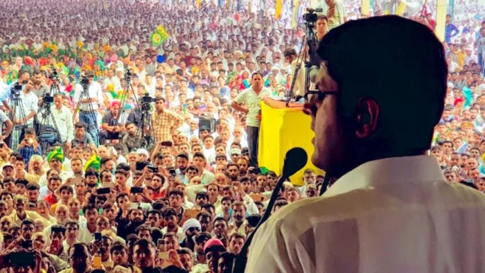 देवीलाल की कर्मभूमि सीकर से JJP ने फूंका चुनावी बिगुल