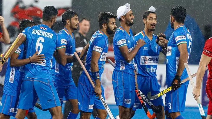 भारतीय पुरुष हॉकी टीम एशियाई खेलों में सिंगापुर से होगा मुकाबला। फोटो- एक्स से साभार