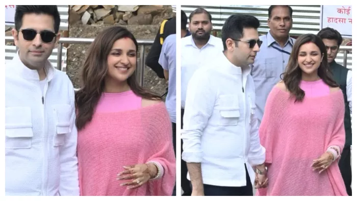 Raghav Chadha and Parineeti Chopra make First Public Appearance
