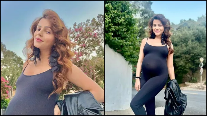 Rubina Dilaik ने फ्लॉन्ट किया बेबी बंप। Photo Credit- Instagram