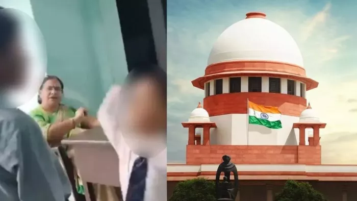 SC on Student slapping case सुप्रीम कोर्ट का यूपी सरकार को रिपोर्ट देने का निर्देश