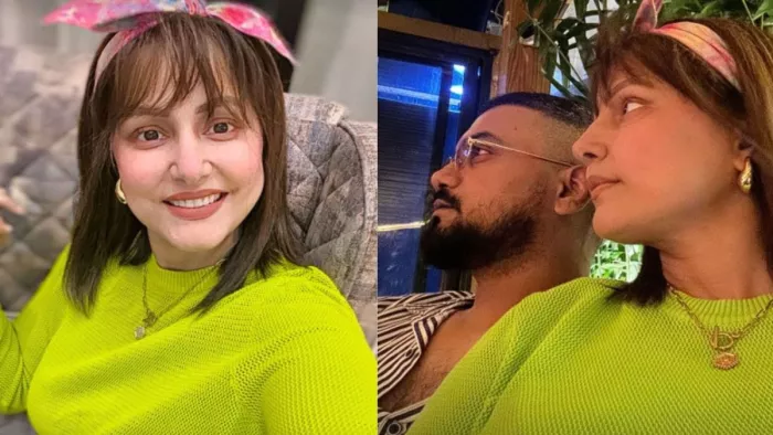हिना खान अपने ब्वॉयफ्रेंड रॉकी जैसवाल के साथ