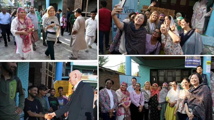 Jammu Kashmir Election: दूसरे चरण में 56.79 फीसदी हुआ मतदान