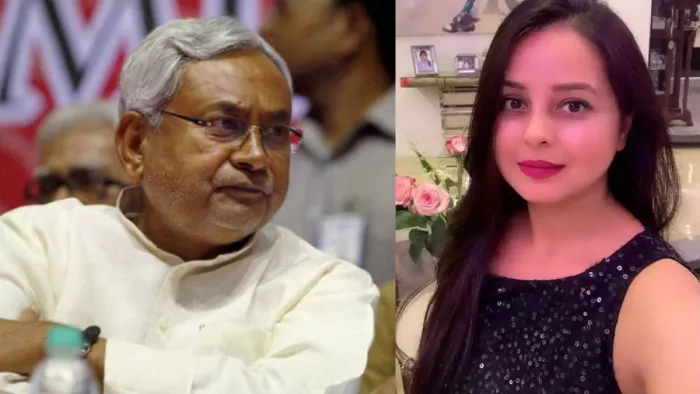 बिहार CM नीतीश कुमार और राजद नेत्री रोहिणी आचार्य। फाइल फोटो