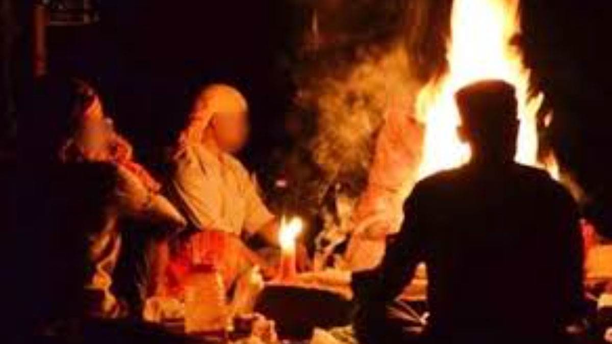 tantrik scare in shivpuri suspicious rituals cause panic