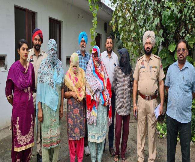 लुधियाना पुलिस ने स्नैचर गैंग किया गिरफ्तार। (जागरण)