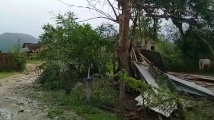 चक्रवात सितरंग के कारण असम में भारी बारिश (फोटो एएनआई)