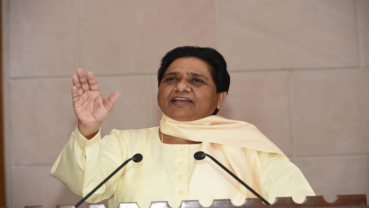 damoh triple murder case bsp president mayawati fires on shivraj singh chouhan government criticise on poor law and order