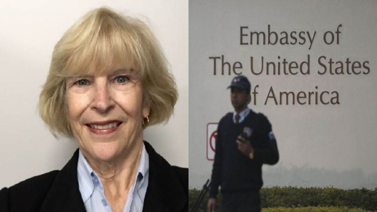 US Envoy Elizabeth Jones एलिजाबेथ जोन्स भारत में अमेरिकी दूतावास में