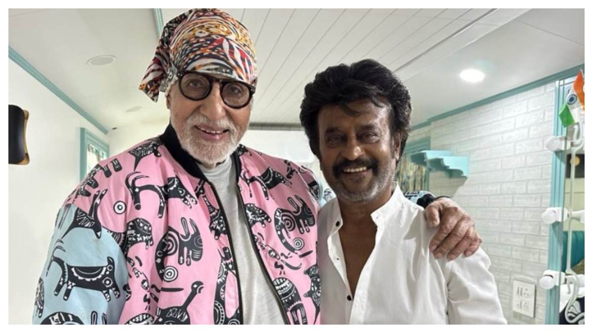 amitabh bachchan rajnikanth to be seen in thalaivar 170 their photo on social media go viral