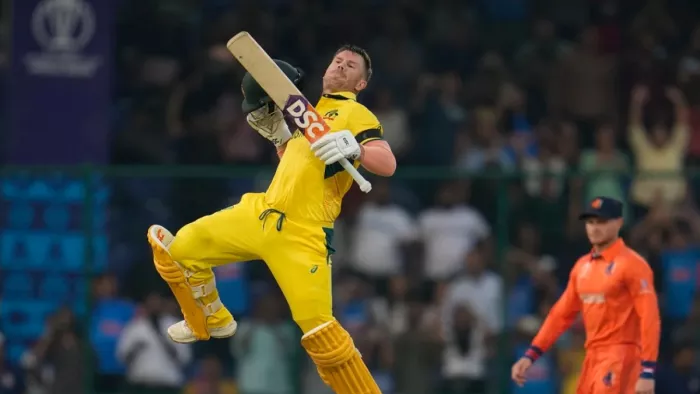 Aus vs Ned: David Warner ने विश्व कप 2023 का जड़ा लगातार दूसरा शतक