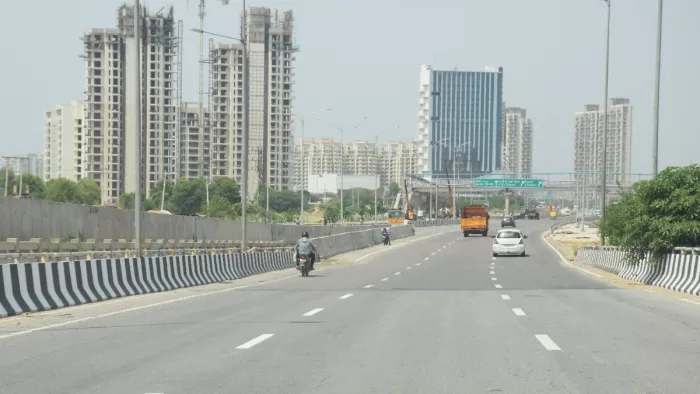 द्वारका एक्प्रेस-वे से एम्स बाढ़सा जाना होगा आसान।