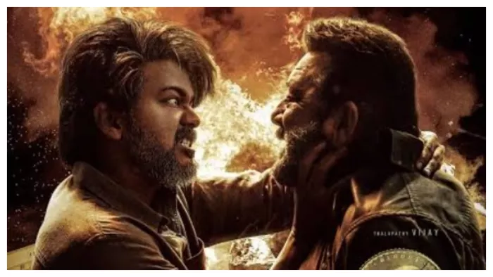 Thalapathy Vijay and Sanjay Dutt from Leo