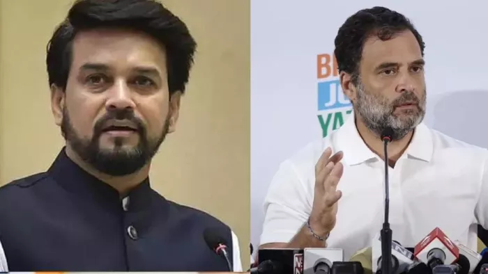 अनुराग ठाकुर ने कांग्रेस पर बोला हमला। (फाइल फोटो)