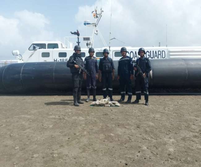 हर छह महीने में आइसीजी किसी तटीय राज्य के साथ करता है सुरक्षा अभ्यास। (फोटो-एएनआइ)