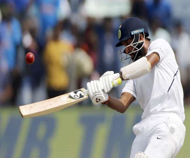 भारतीय टेस्ट टीम के मध्यक्रम के बल्लेबाज पुजारा (एपी फोटो)