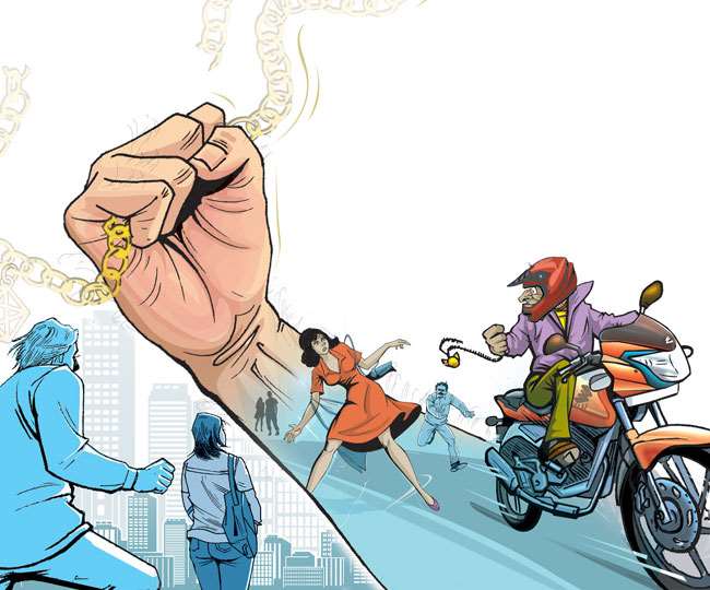 आठ अक्टूबर से 11 नवंबर के बीच झपटमारी के 1000 से अधिक मामले किए गए दर्ज