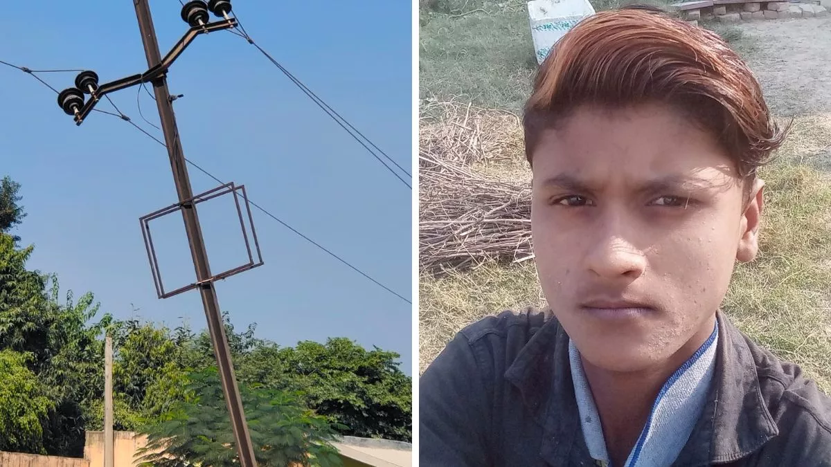 Agra News: 33 हजार हाई टेंशन लाइन की चपेट में आए युवक की मौत, बकरियों के लिए पत्ते काटने चढ़ा था पेड़ पर