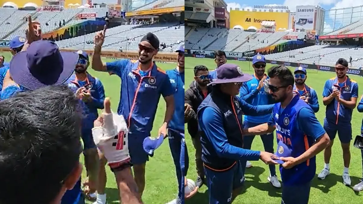 IND vs NZ: अर्शदीप और उमरान मलिक ने वनडे में किया डेब्यू, साथी खिलाड़ियों ने कहा, कैमरा इधर है