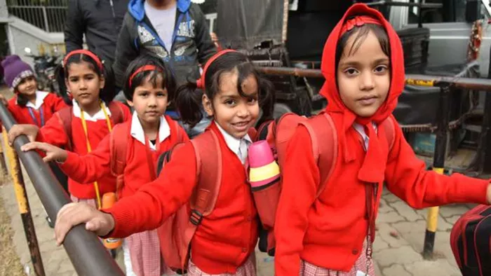 पटना के स्कूलों में नामांकन। सांकेतिक तस्वीर।