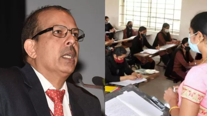 केके पाठक के एक्शन से सहमें टीचर (जागरण)