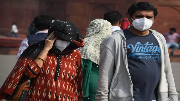 दिल्ली-एनसीआर में प्रदूषण से लोगों की हालत खराब है। जागरण फोटो