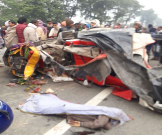 मुजफ्फरपुर में ऑटो-पिकअप की भिड़ंत में 5 लोगों की मौत, 4 एक ही परिवार के, दो जख्मी