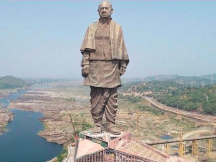 Gujrat State government ready to give land to displaced Statue of Unity