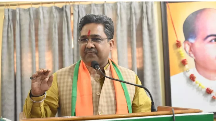 झारखंड में भाजपा नेताओं को अनुकूल माहौल और चुनौतियों को अवसर में बदलने का बंसल ने दिया सूत्र।