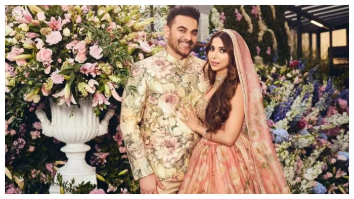 Arbaaz Khan and Shura Khan first Wedding Picture