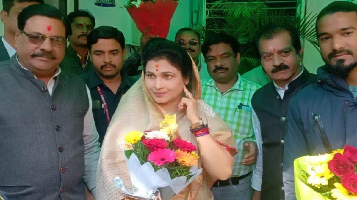 mp cabinet expansion krishna gaur there is no answer to the popularity of didi among women and youth father in law babulal gaur is the chief minister daughter in law