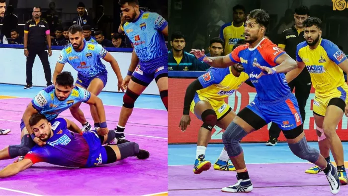 PKL 2023-24 में 25 दिसंबर को खेले गए दो मैच।