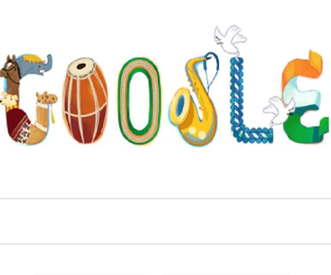 73वें गणतंत्र दिवस पर गूगल का खास डूडल