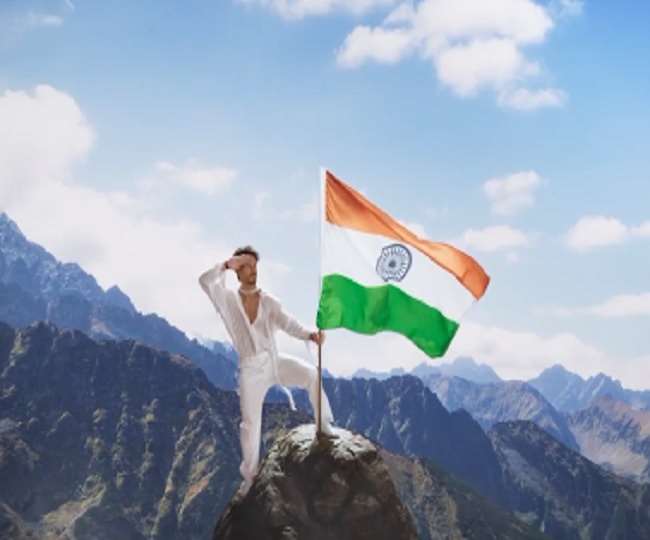 Tiger Shroff remembers his childhood days On 73rd Republic Day.