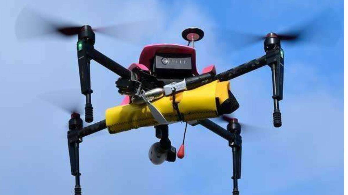 chandigarh news a day before the republic day the drone hovered over the punjab raj bhavan for an hour