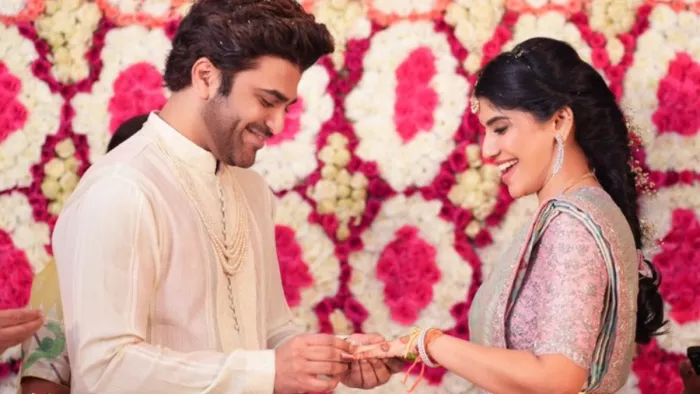Ram charan, Sharwanand, Rakshita, Sharwanand Engagement, Telugu Actor Sharwanand Gets Engaged, Sharwanand Engagement Photo
