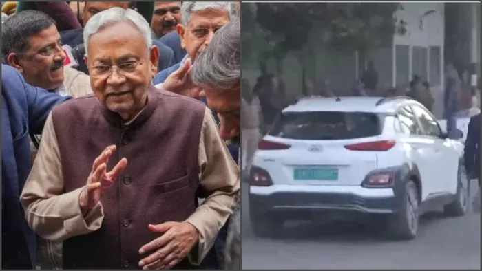 नीतीश कुमार पहुंच गए राजभवन, तेजस्वी यादव के नहीं आने पर तोड़ी चुप्पी; दे दिए बड़े संकेत