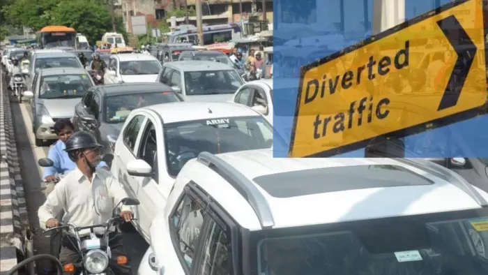 चंडीगढ़ पुलिस ने जारी की ट्रैफिक एडवाइजरी (फाइल फोटो)