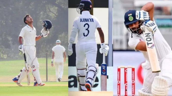 Ranji Trophy Round 4 Day-1 तन्यम का तिहरा शतक।