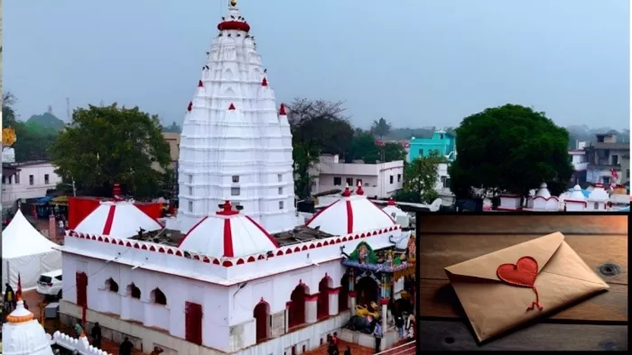 समलेश्वरी मंदिर की हुंडी से निकले नकद 5 लाख और दो प्रेमपत्र!