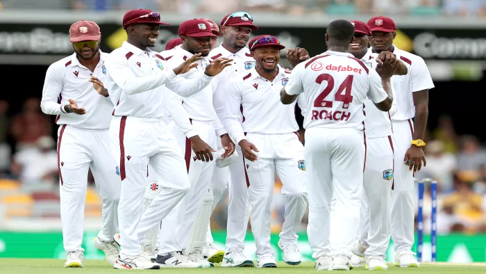 AUS vs WI: टेस्ट का दूसरा दिन वेस्टइंडीज के गेंदबाजों के नाम रहा।