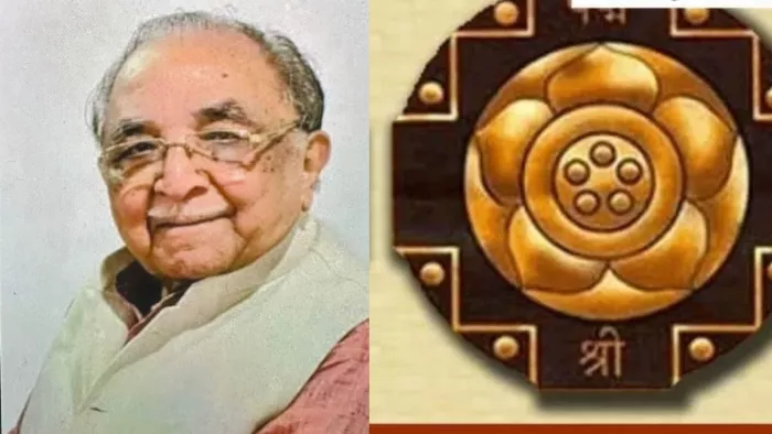 डॉ. श्याम बिहारी अग्रवाल पद्मश्री से सम्मानित। (तस्वीर जागरण)