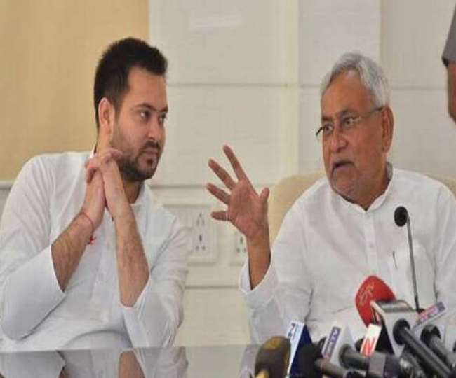 Tejashwi yadav met CM nitish kumar politics boils and Lalu yadav in  political gossip