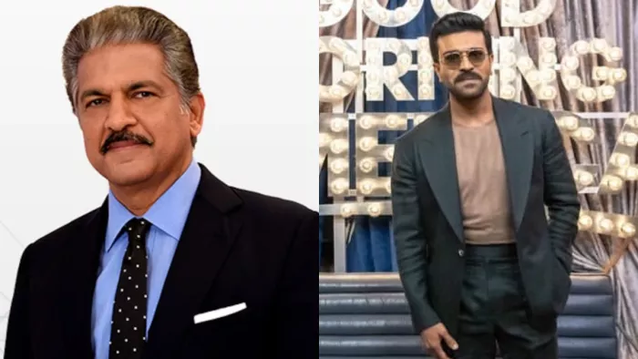 anand mahindra, ss rajamouli, ram charan, RRR, oscars, naatu naatu, Anand Mahindra And Ram Charan