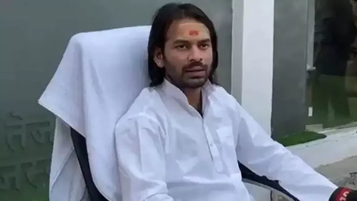 राजद प्रमुख लालू यादव के बेटे तेज प्रताप यादव