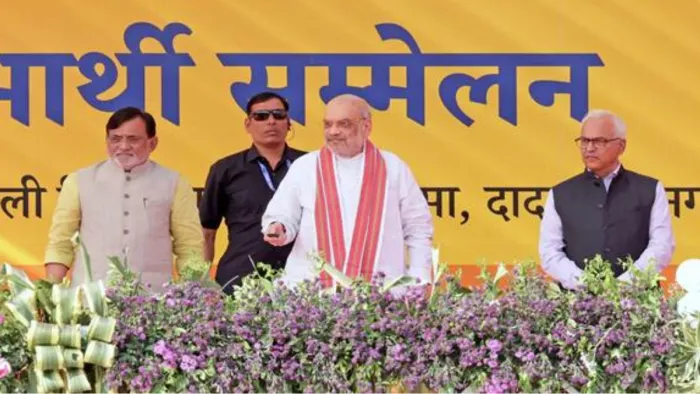 नरेन्द्र मोदी को फिर से पीएम बनाना मतलब विकसित भारत की गारंटी : अमित शाह।
