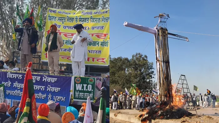 ट्रैक्टर मार्च निकालने के लिए तैयार किसान