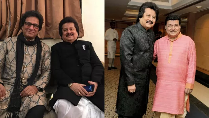 पंकज उधास अनूप जलोटा और तलत (Photo Instagram)